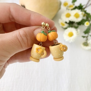 Cercei Pumpkin spice latte - Artynos.ro