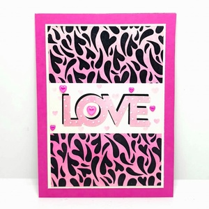 Love, love, love - Felicitare Dragobete unicat - Artynos.ro