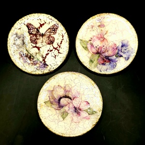Vintage Spring 3 - Broșe unicat, Bijuterii, Broșă, insigne, Insigne, Decoupage, transfer și tehnici șervețel, Altele, ARTYNOS