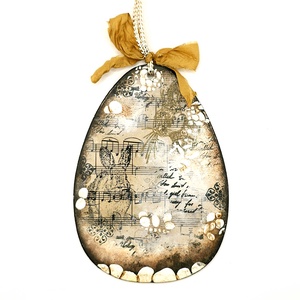 Hippity Hoppity - Ou decorativ cu două fețe - casă & stil de viață - accesorii pentru decorat casa - decorațiuni de pereți, decorațiuni suspendate - decorațiuni suspendate - Artynos.ro