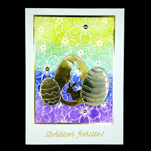 Felicitare unicat de Paște - casă & stil de viață - papetărie de hârtie - invitații, felicitări - Artynos.ro