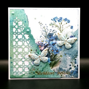 Forget-Me-Not - Felicitare de Paște, unicat - casă & stil de viață - papetărie de hârtie - invitații, felicitări - Artynos.ro