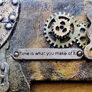 Time is What You Make of It - ramă foto unicat - casă & stil de viață - accesorii pentru decorat casa - picturi murale - rame pentru fotografii - Artynos.ro