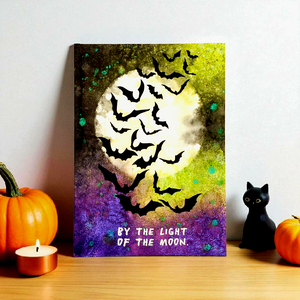 By The Light of The Moon - Felicitare Halloween , Casa & Stil de viata, Accesorii pentru decorat casa, Halloween - tot ce ai nevoie pentru petrecere!, Invitatii de Halloween, Arta de hartie, Altele, ARTYNOS