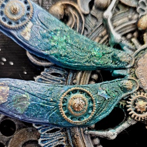 Inner Cosmos - Tablou mixed media 3D pe canvas - casă & stil de viață - decorațiuni de casă - picturi murale - tablou din mai multe piese - Artynos.ro