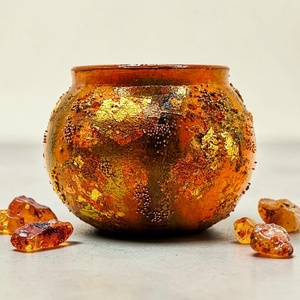 Amber Embers - Lumanare parfumata fara fitil - Artynos.ro