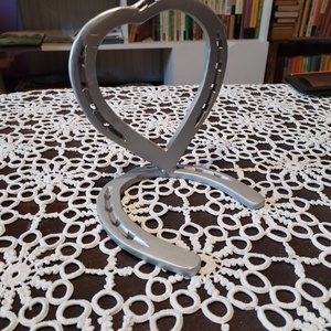 Ornament potcoava , Casa & Stil de viata, Accesorii pentru decorat casa, Ornamente, , Ornament potcoava, realizat din potcoave folosite pe picioarele cailor, tratat anticoroziv, realiza..., ARTYNOS