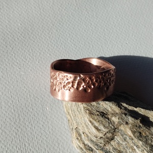 Inel cupru - bijuterii - inele - inele statement - Artynos.ro