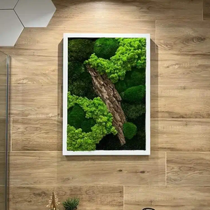 Tablou din licheni stabilizați 1050 cm  decor natural handmade, stil vertical sau orizontal - casă & stil de viață - accesorii pentru decorat casa - decorațiuni de pereți, decorațiuni suspendate - tablou cu licheni - Artynos.ro
