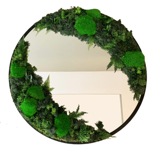 Oglinda din licheni Ø 50cm, Casa & Stil de viata, Accesorii pentru decorat casa, Decoratiuni de pereti, decoratiuni suspendate, Tablou cu licheni, Altele, ARTYNOS