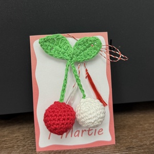 Cireasa alb si rosu Martisor , Bijuterii, Martisor, , ARTYNOS