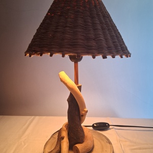 Raffia - casă & stil de viață - lămpi și corpuri de iluminat - lampă de masă - Artynos.ro