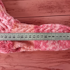 Șosete tricotate manual 37-39 - îmbrăcăminte și modă - pantofi, papuci, șosete - șosete, șosete de genunchi - Artynos.ro