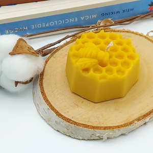 Lumanare hexagon din ceara de albine - casă & stil de viață - lumânări, parfumuri, arome - lumânare - lumânări artizanale - Artynos.ro