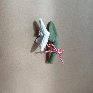 Ghiocel mărțișor handmade - bijuterii - mărțișor - Artynos.ro