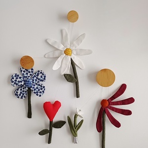 Flori textile handmade - Artynos.ro