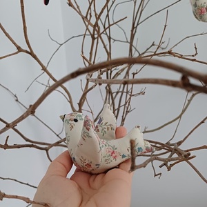 Pasăre textilă handmade - accessorii și unelte - accesorii decorative - alte accesorii - Artynos.ro