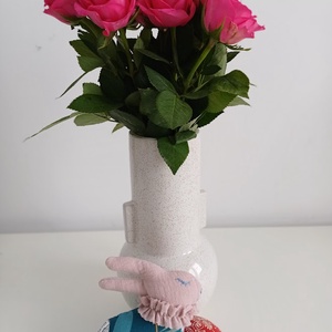 Iepure textil handmade � decor de Paste - Artynos.ro