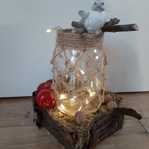 Decorațiune cu luminițe, toamnă/ iarnă - casă & stil de viață - accesorii pentru decorat casa - decorațiuni de masă și decorațiuni pentru rafturi  - decorațiuni de masă - Artynos.ro