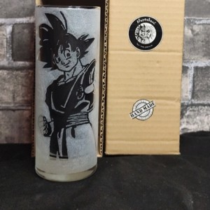 Son Goku � pahar de sticla gravat manual , , , ARTYNOS