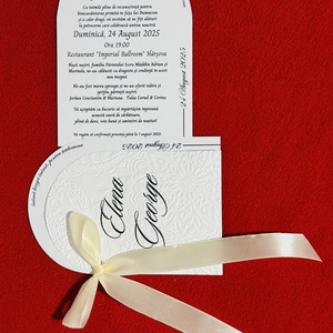 Invitatie nunta  - accesorii nuntă - invitații și felicitări de nuntă - invitații nuntă - Artynos.ro