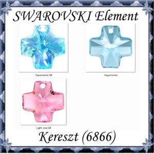 Bijuterii: cruce Swarovski 20mm in mai multe culori, , , ARTYNOS