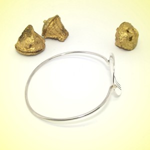 Brățară din argint cu model roz pentru femei (EK.005) - bijuterii - brățări - brățară charm - Artynos.ro