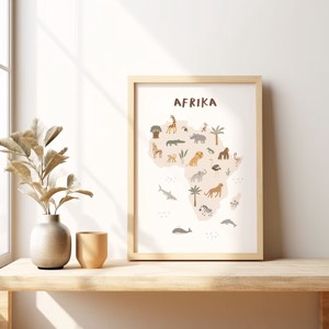 Safari animal imagine, Africa animale poster, camera de copii arta de perete, , , ARTYNOS