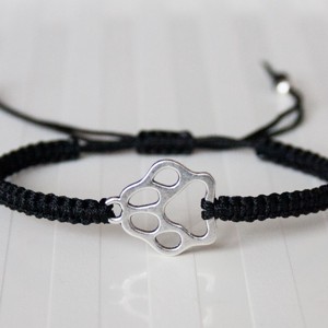 Bratara macramé impletita - Black paw paw, , , ARTYNOS