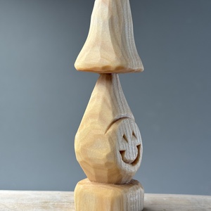 Ciupercuță zâmbitoare - figurină unicat  - casă & stil de viață - accesorii pentru decorat casa - halloween - tot ce ai nevoie pentru petrecere! - figurine halloween - Artynos.ro
