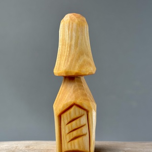 Ciupercuță Căsuță din Lemn de Tei  Sculptură Unicat, , Sculptură, Prelucrarea lemnului, ARTYNOS