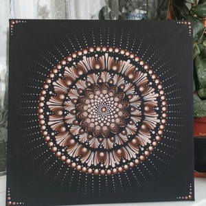 Mandala :Ecoul Linistii, Accessorii si unelte, Accesorii decorative, Figurine, Pictura, Obiecte pictate, ARTYNOS
