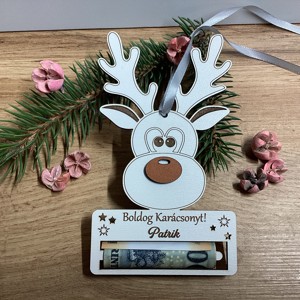 Cadou de Craciun si ornament pentru pomul de Craciun RUDOLF - Artynos.ro