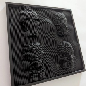 Marvel Ironman Spiderman Hulk Căpitan America 3D Fali kép -  - Artynos.ro