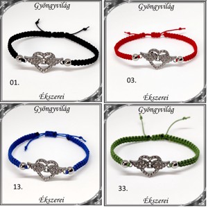 Bijuterii brățări: brățară macramé SK-M 44e2 2 buc/pachet în mai multe culori -  - Artynos.ro