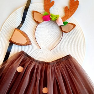 Costum de carnaval cu coada de caprioara si fusta, Imbracaminte si moda, Costume si masti de carnaval, Costume, Cusatura, ARTYNOS
