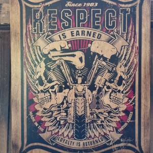 Harley Davidson imagine din lemn, Casa & Stil de viata, Accesorii pentru decorat casa, Picturi murale, Arta de perete din lemn, , ARTYNOS