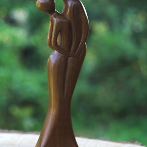 Întotdeauna și pentru totdeauna - arte vizuale și accesorii  - sculptură - statuie lemn - Artynos.ro