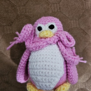 Pinguini croșetați - jucării și echipamente pentru copii - plușuri - figurine de pluș - Artynos.ro