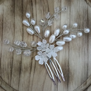 Accesoriu par, Accesorii nunta, Ornamente de par de nunta, Ac de par mireasa, Confectionarea bijuteriilor, ARTYNOS
