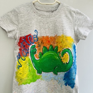 Tricou copii, Îmbrăcăminte și modă, Haine bebeluși, haine copii, Bavetă bebeluș și bavetă, Pictură, ARTYNOS