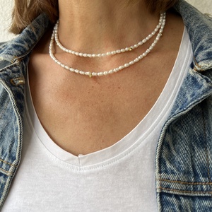 Colier perle lung - bijuterii - coliere - coliere din perle - Artynos.ro