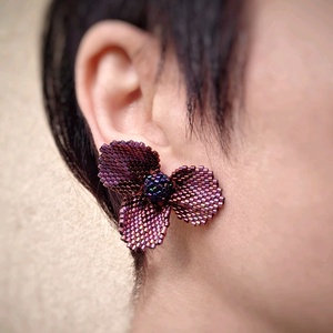 Floare , Bijuterii, Cercei, Cercei din margele, , ARTYNOS