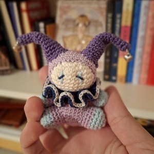 Arlechin crosetat, Jucarii si echipamente pentru copii, Plusuri, Papusa crosetata, papusa de plus, Crosetat, Broderie, ARTYNOS