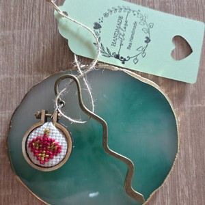 Metal marcaj ornament pom de Craciun, Carti si creatii cu tematica muzicala, cadouri, Semn de carte, , ARTYNOS