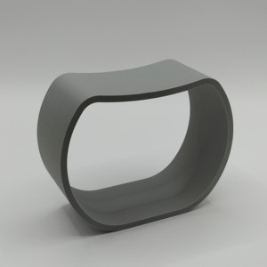 Suport elegant pentru coliere, suport pentru bijuterii � Design curbat, suport pentru bijuterii imprimat 3D pentru coliere, suport minimalist pentru bijuterii -  - Artynos.ro