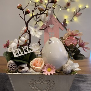 Decoratiuni florale de primavara pentru masa , Casa & Stil de viata, Decoratiuni de casa, Accesorii florale, Flori in ghiveci, , ARTYNOS