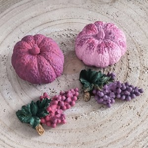 Pachet de decorare de toamna din ipsos pictat, , , ARTYNOS