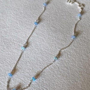 Colier din argint cu opal -  - Artynos.ro