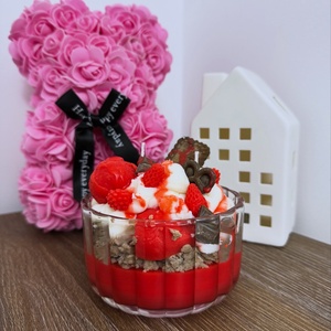 Lumânare parfumata Cheesecake  - casă & stil de viață - lumânări, parfumuri, arome - lumânări artizanale - Artynos.ro